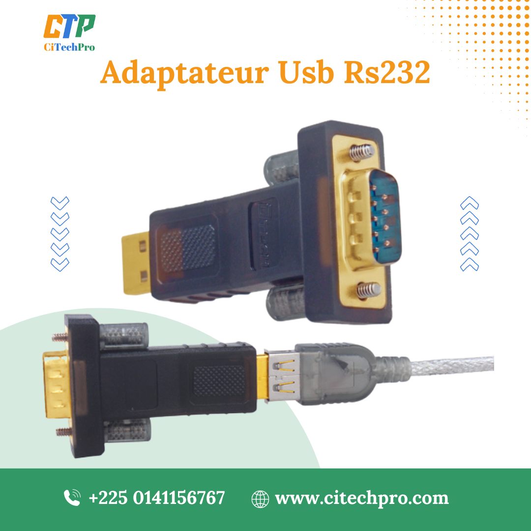 USB vers Adaptateur SĂ©rie - Convertisseur RS232