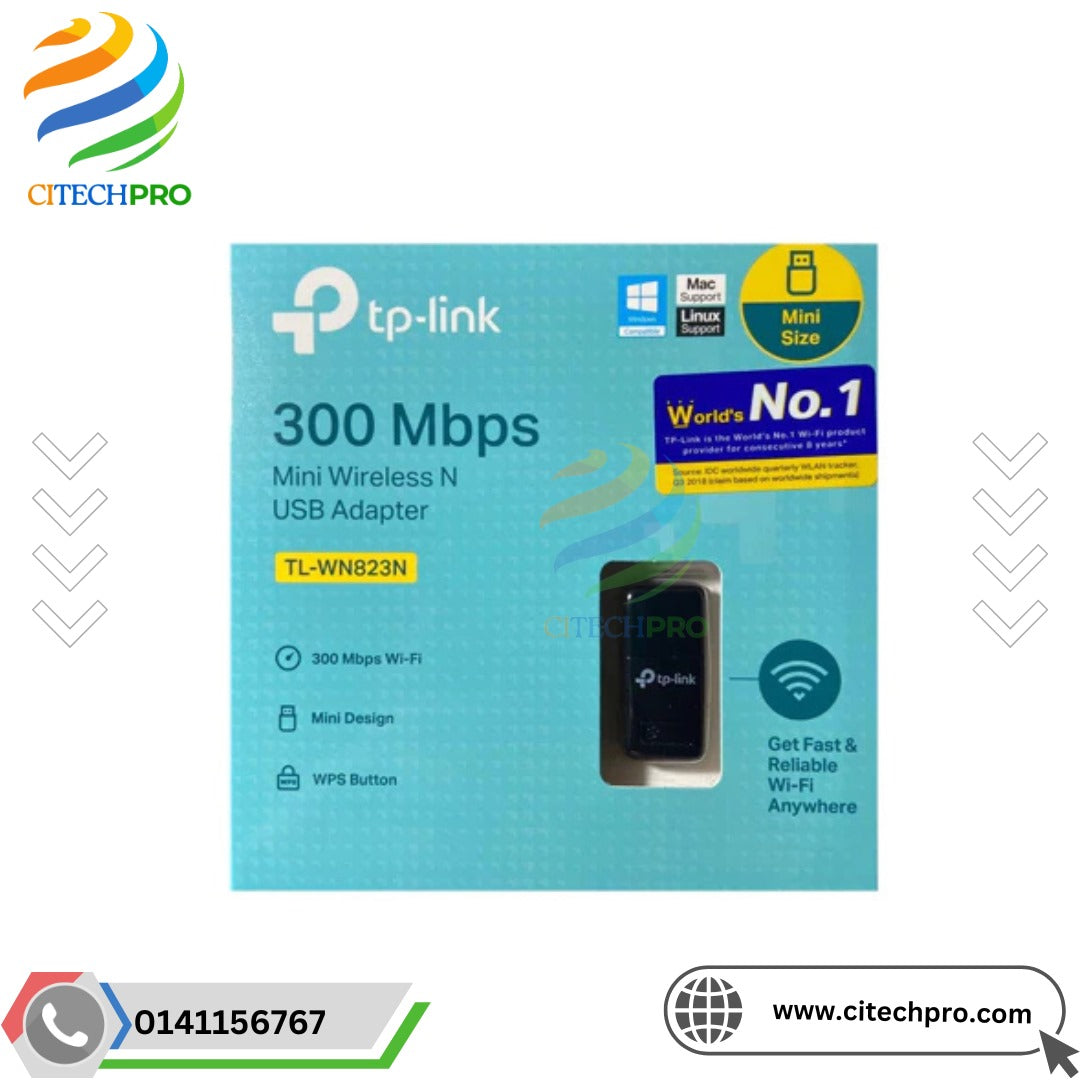 Mini adaptateur USB sans fil N300