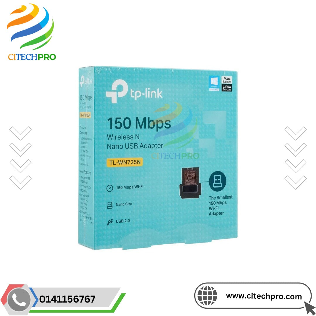 Mini adaptateur N USB sans fil 150Mbps